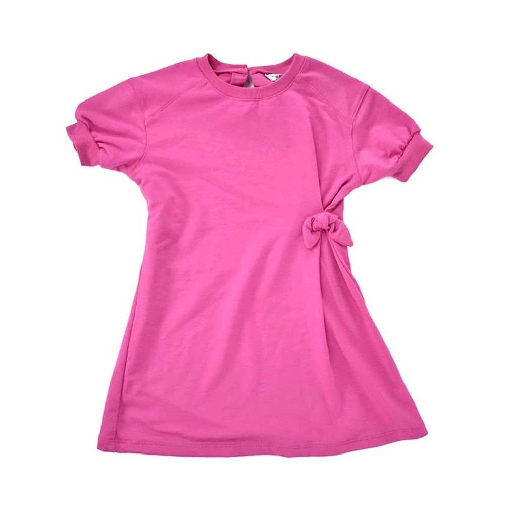 Habitual Girls Puffed Sleeve Pink Dress Size 4/5